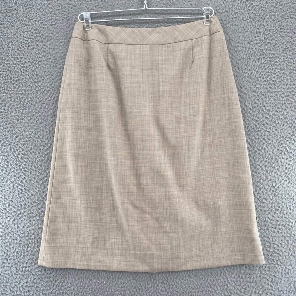 Pendleton Classic Tan Pencil Skirt
